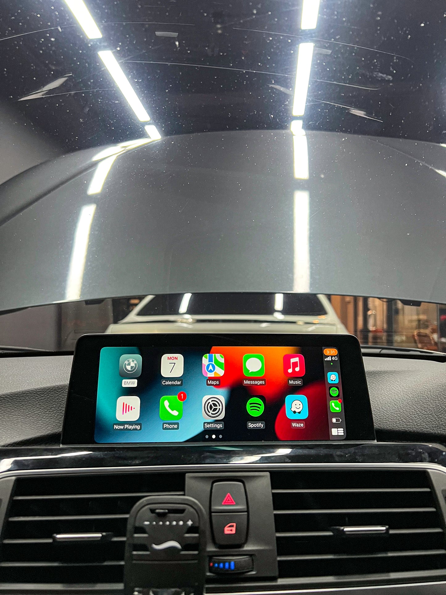 BMW iDrive 4 to iDrive 6 Flash Upgrade (NBT_evo) with FULLSCREEN Apple CarPlay